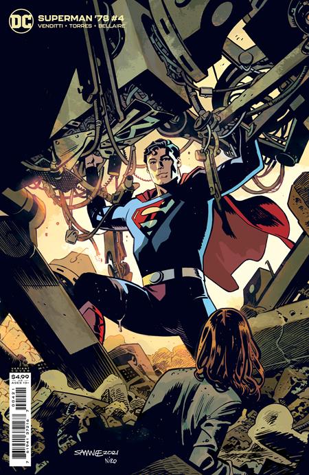 11/23/2021 SUPERMAN 78 #4 (OF 6) CVR B CHRIS SAMNEE CARD STOCK VAR