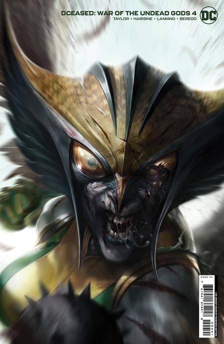 11/15/2022 DCEASED WAR OF THE UNDEAD GODS #4 (OF 8) CVR D 1:25 FRANCESCO MATTINA CARD STOCK VARIANT