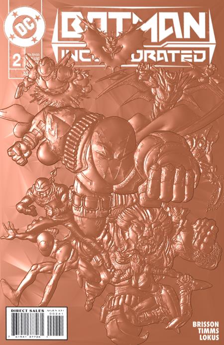 11/08/2022 BATMAN INCORPORATED #2 CVR C CHRIS BURNHAM 90S COVER MONTH FOIL MULTI-LEVEL EMBOSSED CARD STOCK VARIANT