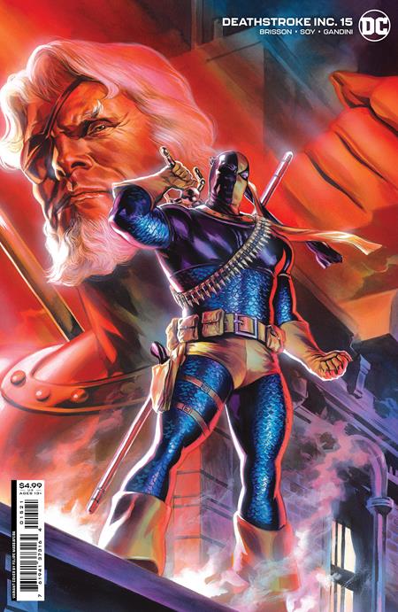 11/22/2022 DEATHSTROKE INC #15 CVR B FELIPE MASSAFERA CARD STOCK VARIANT