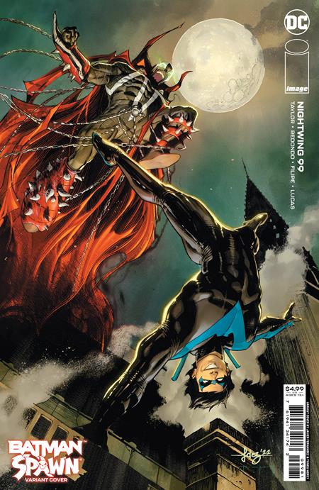 12/20/2022 NIGHTWING #99 CVR G JAVIER FERNANDEZ DC SPAWN CARD STOCK VARIANT