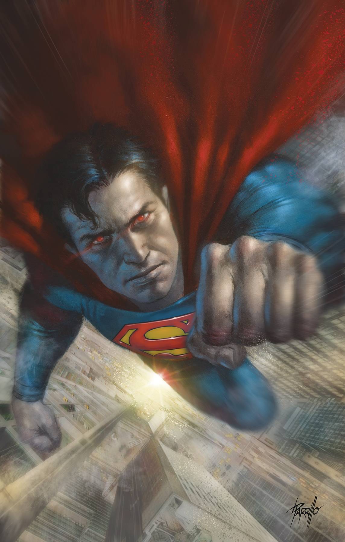 ACTION COMICS #1020 CARD STOCK PARRILLO VARIANT 02/26/20 FOC 02/03/20