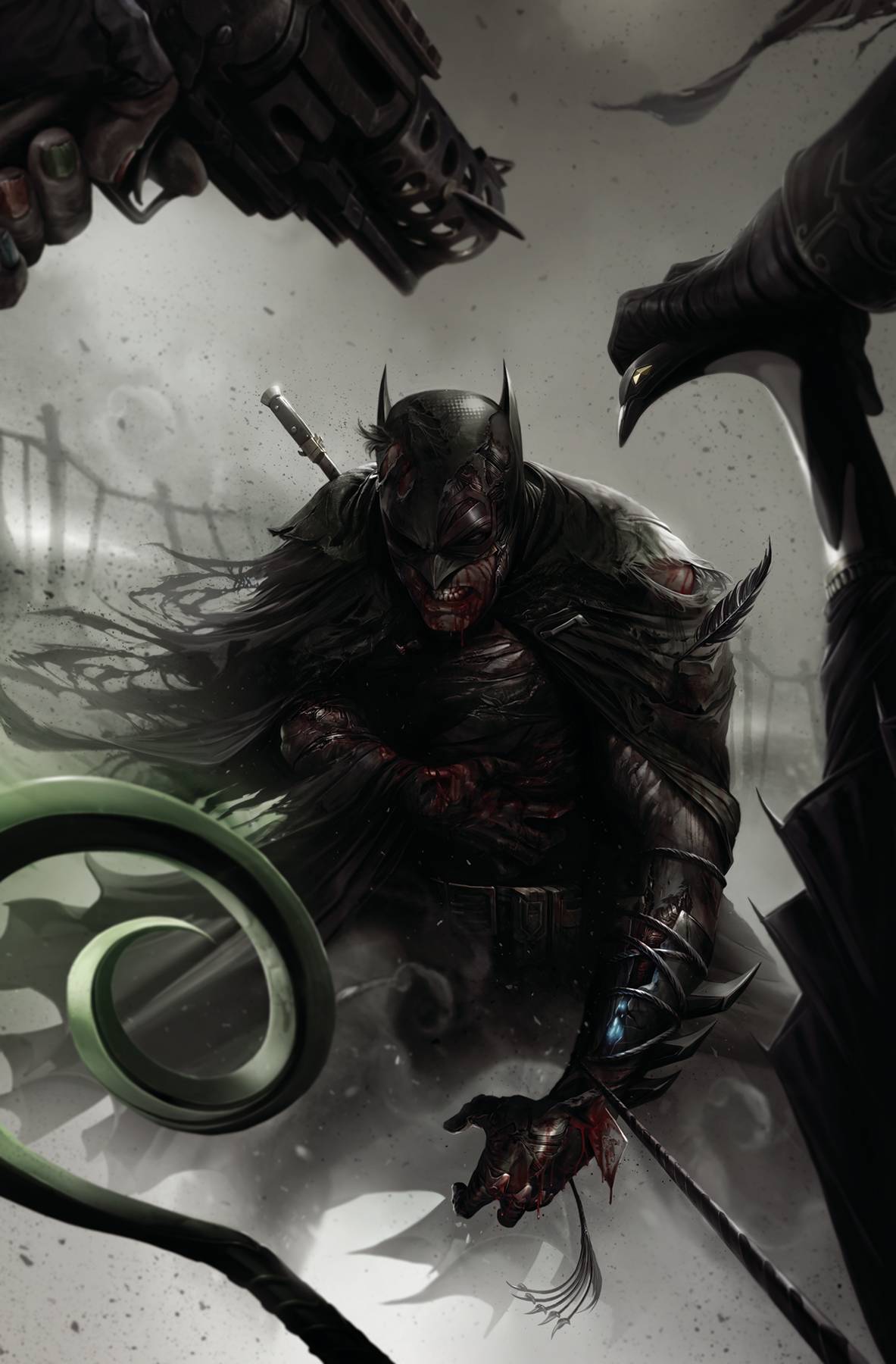 BATMAN #97 CARD STOCK MATTINA VARIANT JOKER WAR (CB22)