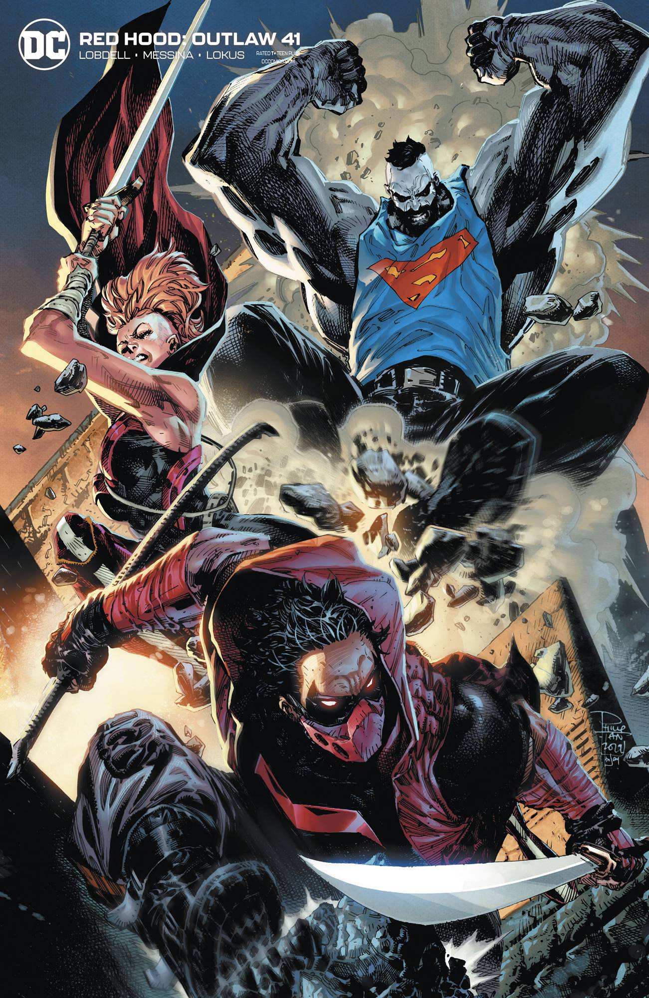 RED HOOD OUTLAW #41 TAN VARIANT 01/01/20