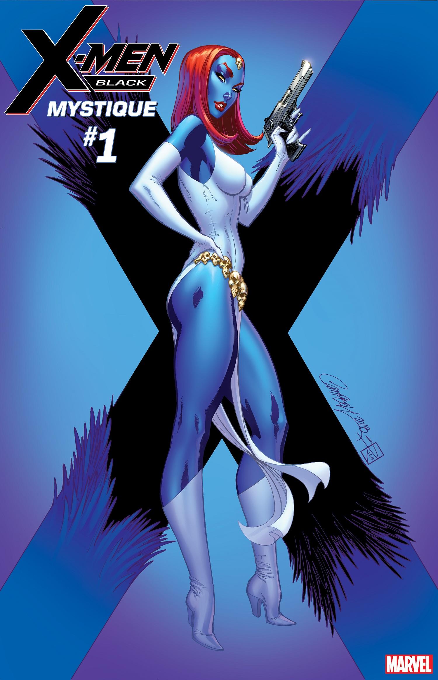 X-MEN BLACK MYSTIQUE #1 J SCOTT CAMPBELL