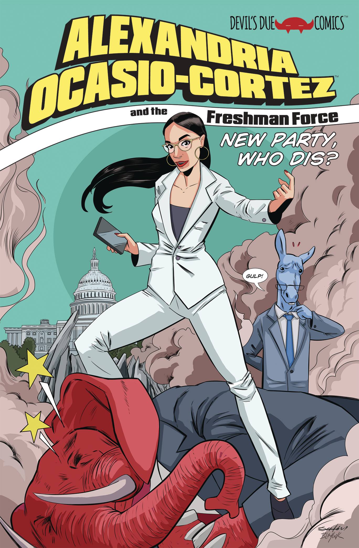 AOC ALEXANDRIA OCASIO CORTEZ & FRESHMAN FORCE WHO DIS ONE SHOT 05/15/19 FOC 04/05/19(CB68)