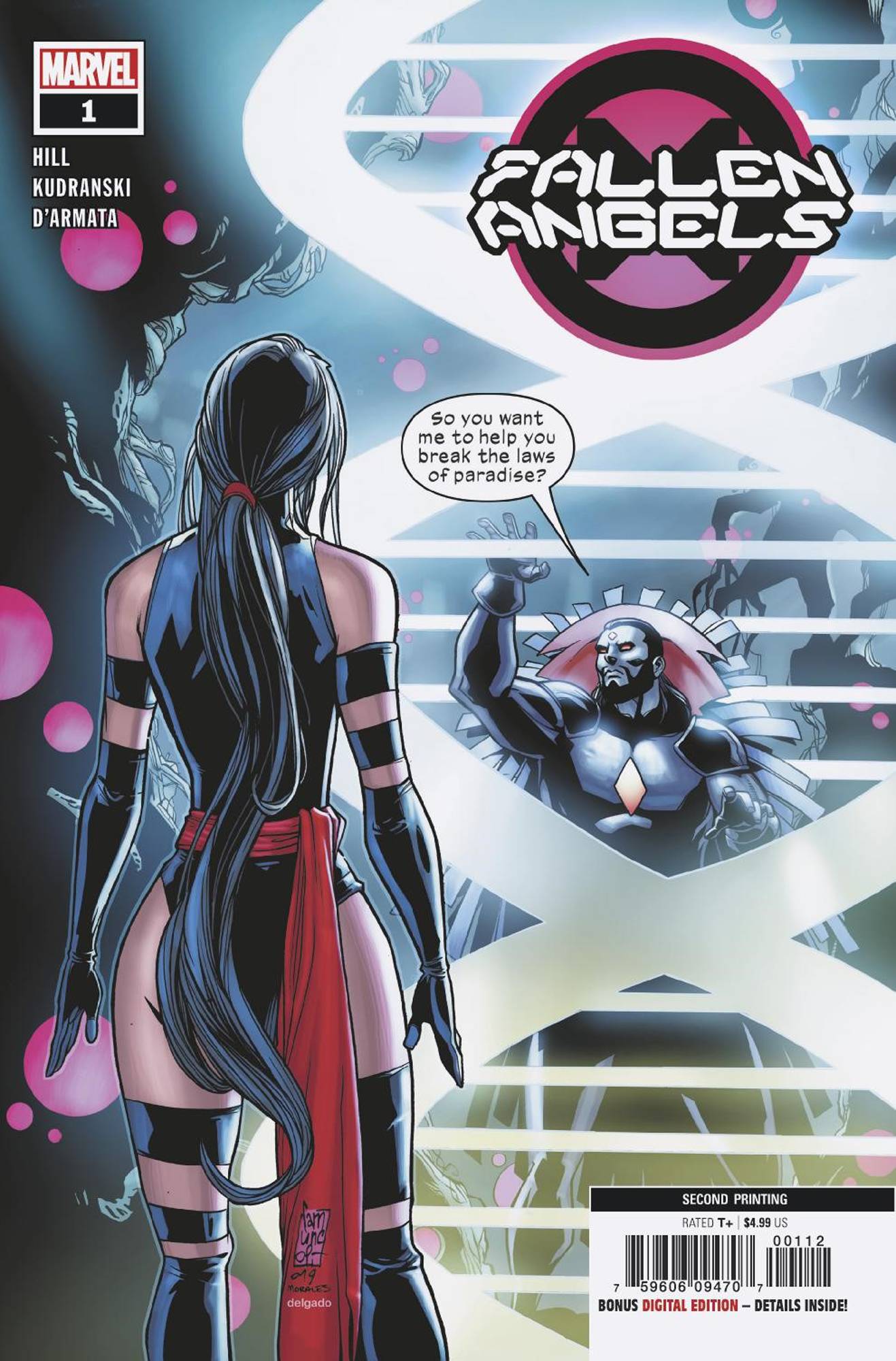 FALLEN ANGELS #2 2ND PTG CAMUNCOLI VAR DX 01/15/20 FOC 12/16/19