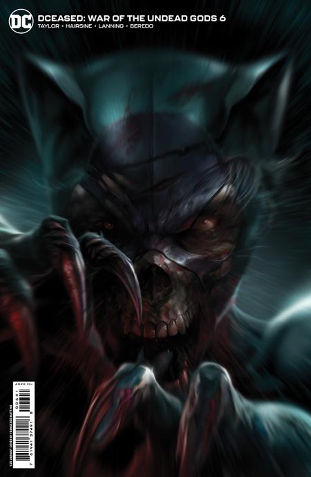 02/21/2023 DCEASED WAR OF THE UNDEAD GODS #6 (OF 8) CVR D 1:25 FRANCESCO MATTINA CARD STOCK VARIANT