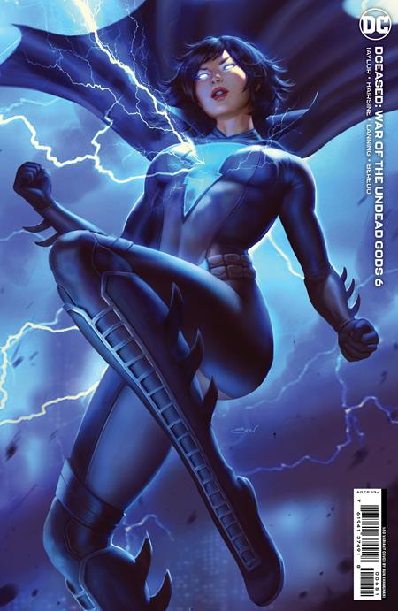 02/21/23 DCEASED WAR OF THE UNDEAD GODS #6 (OF 8) CVR E 1:50 SUN KHAMUNAKI CARD STOCK VARIANT
