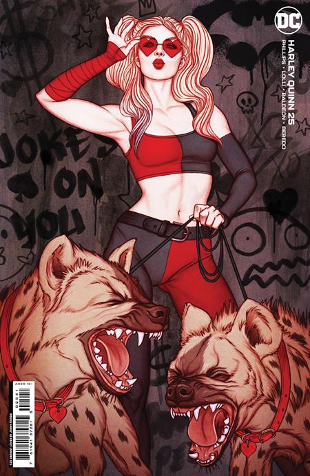 HARLEY QUINN #25 CVR D 1:25 JENNY FRISON CARD STOCK VARIANT 12/27/22