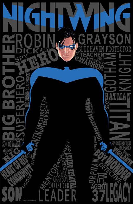 12/20/2022 NIGHTWING #99 CVR E INC 1:50 BRUNO REDONDO TEXT CARD STOCK VAR