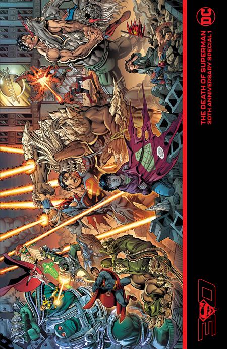 12/27/2022 DEATH OF SUPERMAN 30TH ANNIVERSARY SPECIAL #1 Second Printing Cvr A Dan Jurgens
