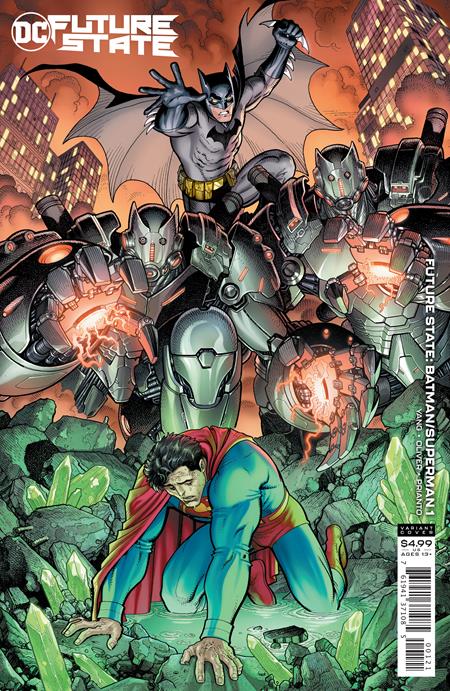 FUTURE STATE BATMAN SUPERMAN #1 (OF 2) CVR B ARTHUR ADAMS CARD STOCK VAR 01/27/21