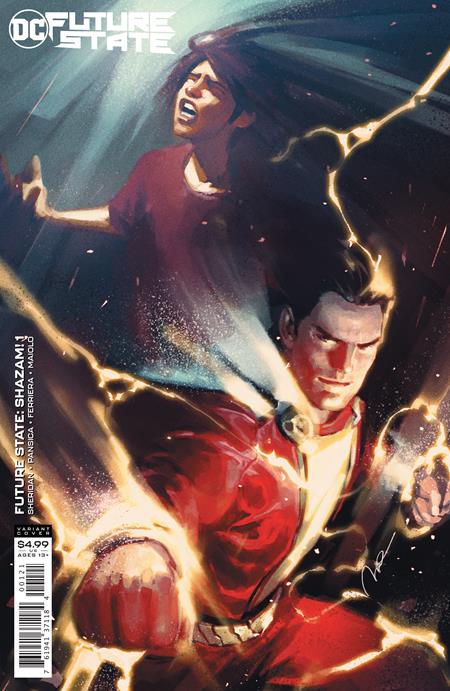 FUTURE STATE SHAZAM #1 (OF 2) CVR B GERALD PAREL CARD STOCK VARIANT 01/20/21