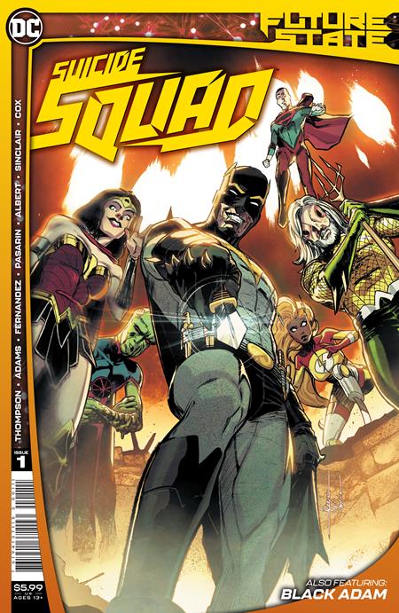 FUTURE STATE SUICIDE SQUAD #1 (OF 2) CVR A JAVI FERNANDEZ 01/27/21