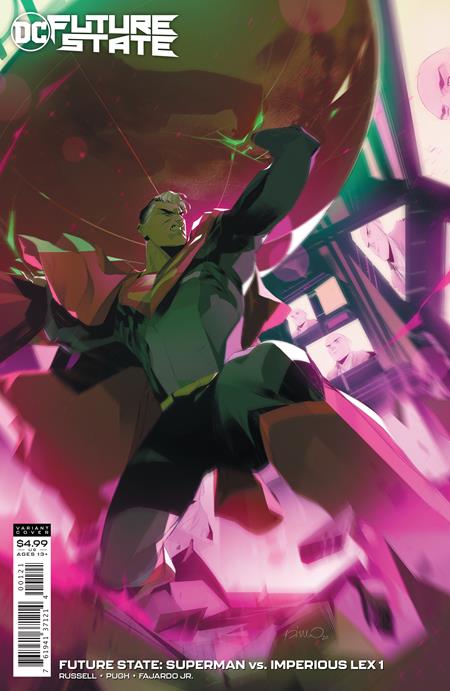 FUTURE STATE SUPERMAN VS IMPERIOUS LEX #1 (OF 3) CVR B SIMONE DI MEO CARD STOCK VAR 01/27/21