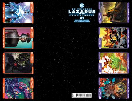 01/10/2023 LAZARUS PLANET ALPHA #1 (ONE SHOT) CVR G TRADING CARD CARD STOCK VAR