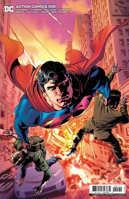01/24/2023 ACTION COMICS #1051 CVR I INC 1:25 JACK HERBERT CARD STOCK VAR