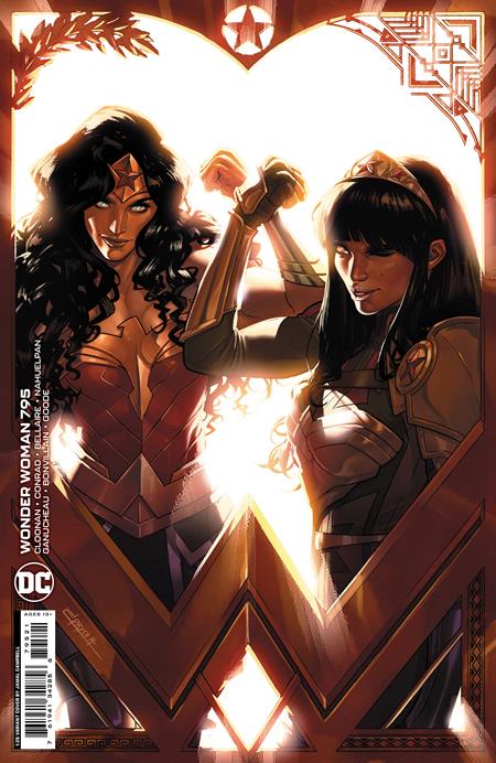 01/10/2023 WONDER WOMAN #795 CVR D INC 1:25 JAMAL CAMPBELL CARD STOCK VAR