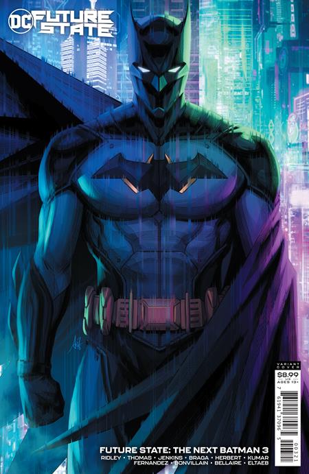 FUTURE STATE THE NEXT BATMAN #3 (OF 4) CVR B STANLEY ARTGERM LAU CARD STOCK VARIANT 02/03/21