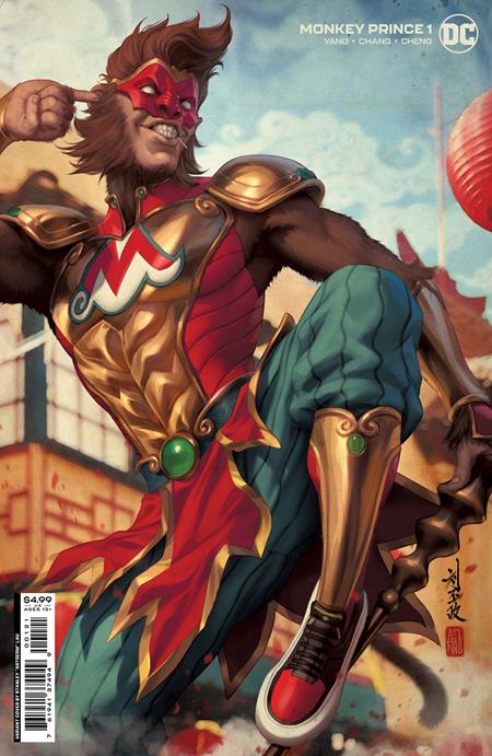 02/01/2022 MONKEY PRINCE #1 (OF 12) CVR B STANLEY ARTGERM LAU CARD STOCK VAR