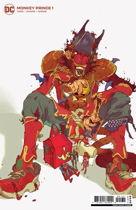 02/01/2022 MONKEY PRINCE #1 (OF 12) CVR D INC 1:25 ANAND RADHAKRISHNAN  CARD STOCK VAR