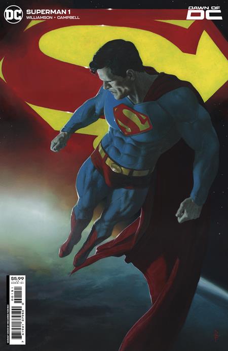 02/21/2023 SUPERMAN #1 CVR E RICCARDO FEDERICI CARD STOCK VAR