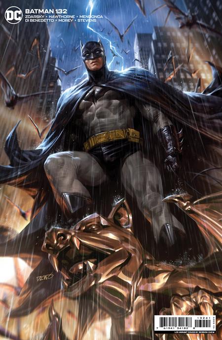 02/07/2023 BATMAN #132 CVR D INC 1:25 DERRICK CHEW CARD STOCK VARIANT