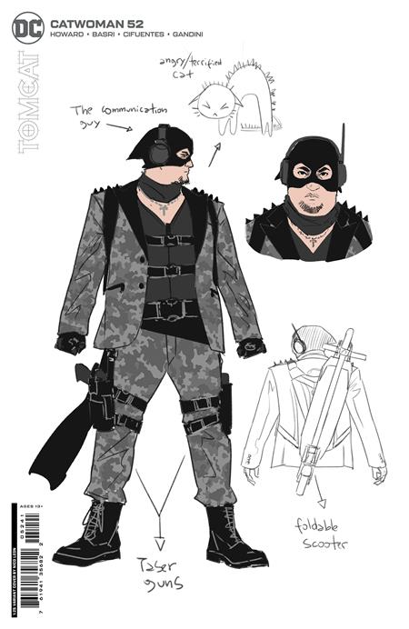 02/21/2023 CATWOMAN #52 CVR D INC 1:25 NICO LEON CARD STOCK VARIANT (CB109)