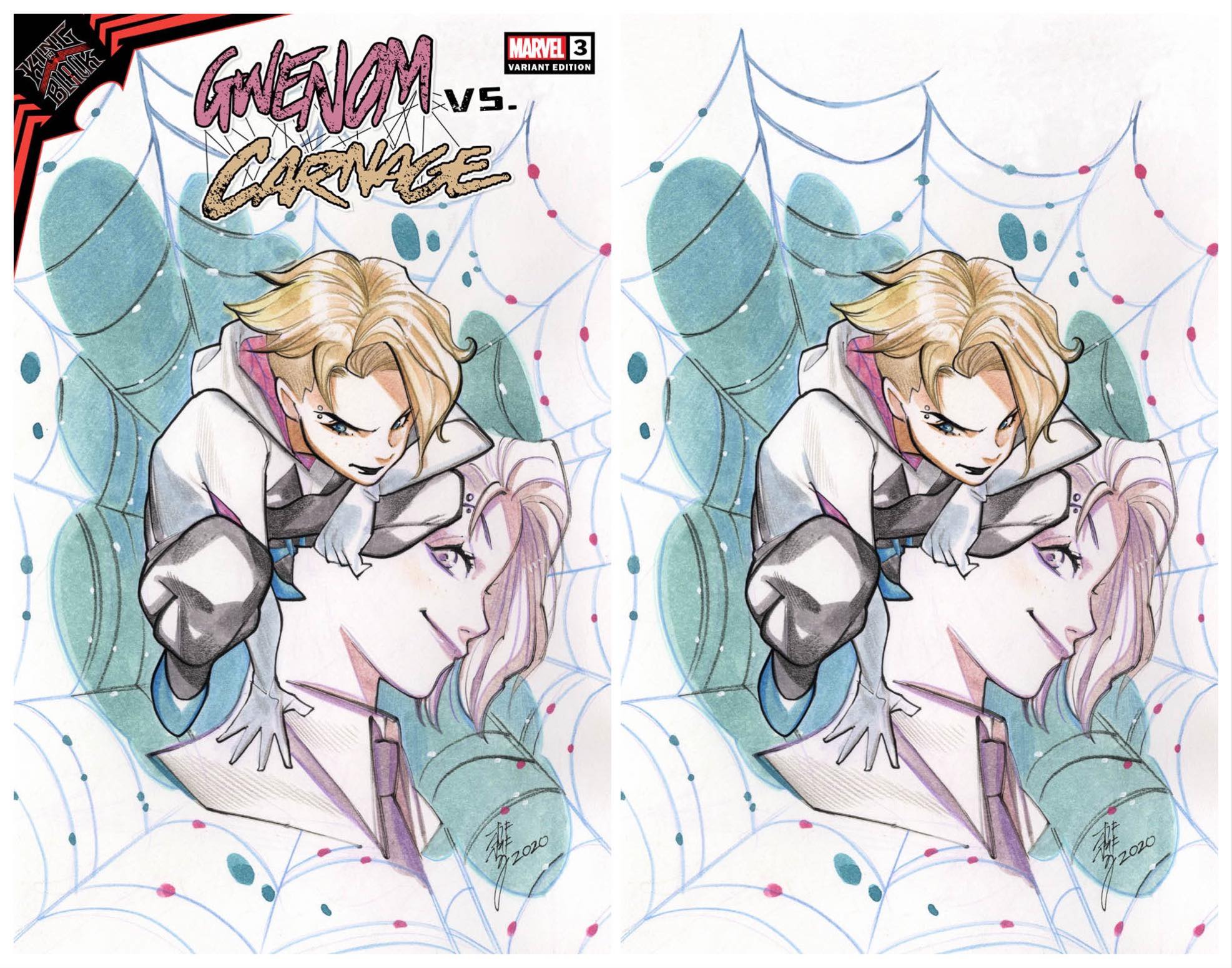 KING IN BLACK GWENOM VS CARNAGE #3 PEACH MOMOKO EXCLUSIVE OPTIONS