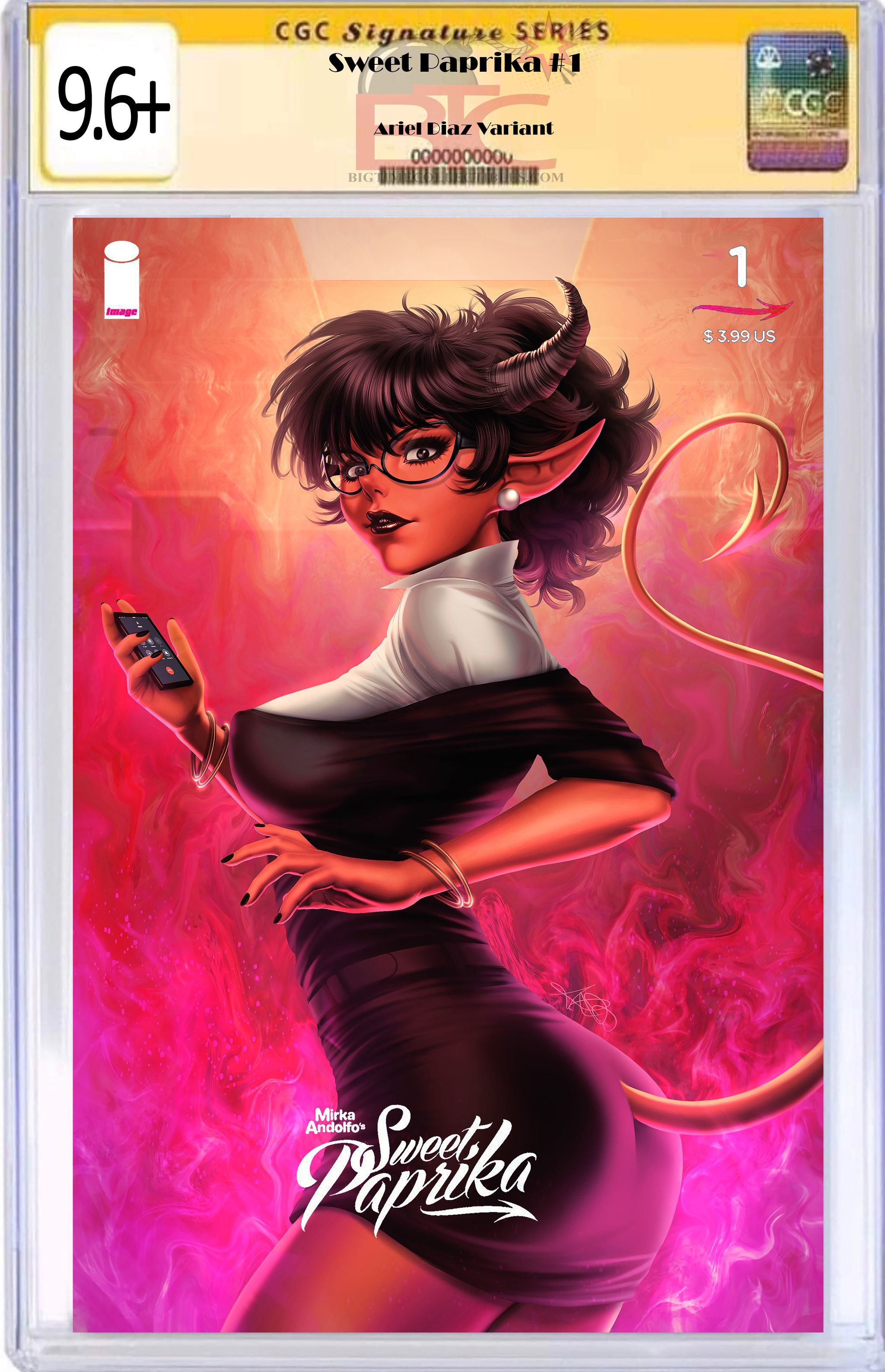 MIRKA ANDOLFO SWEET PAPRIKA #1 ARIEL DIAZ EXCLUSIVE VARIANT RAW & GRADED OPTIONS