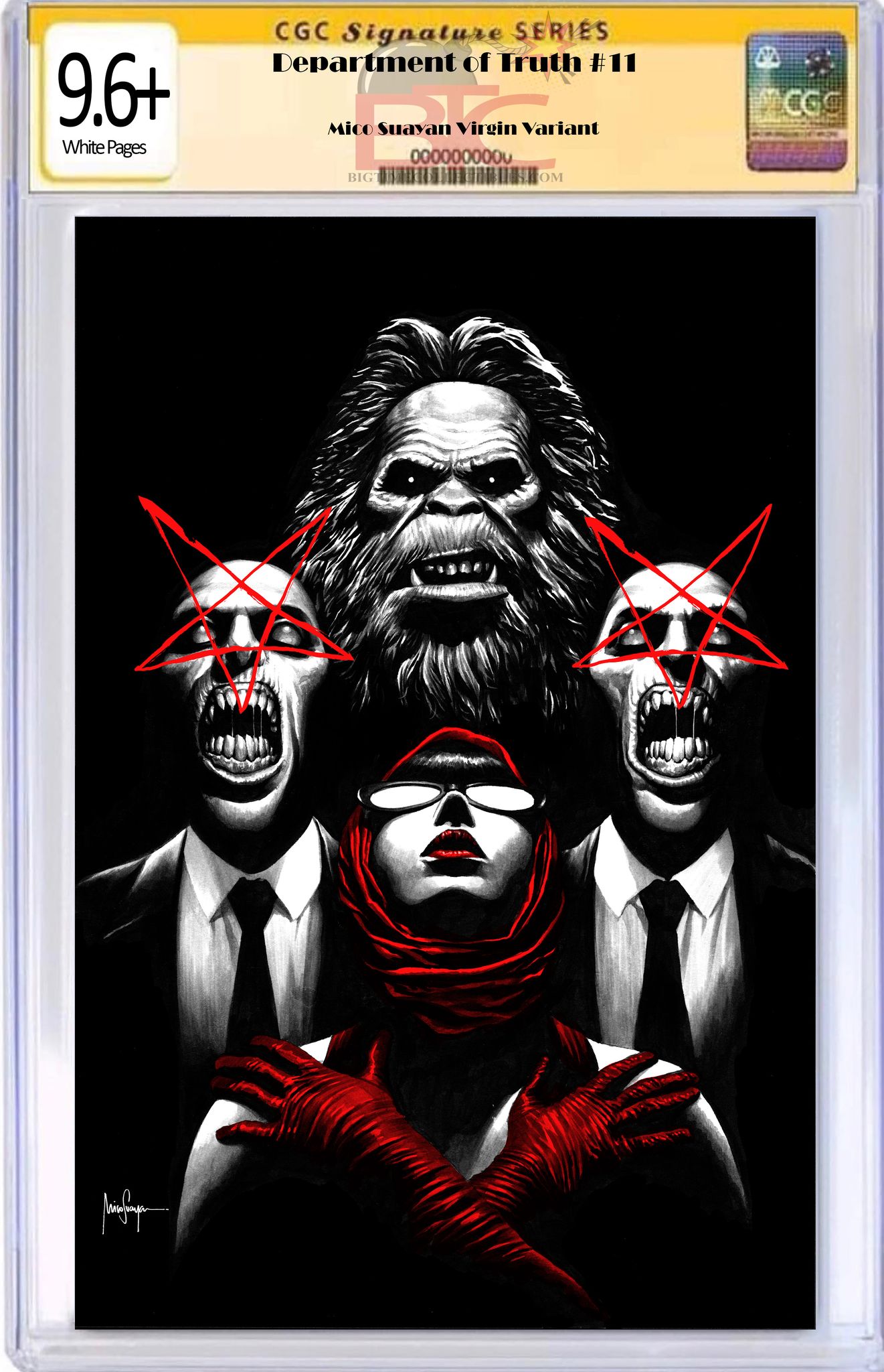 DEPARTMENT OF TRUTH #11 MICO SUAYAN EXCLUSIVE QUEEN ALBUM HOMAGE