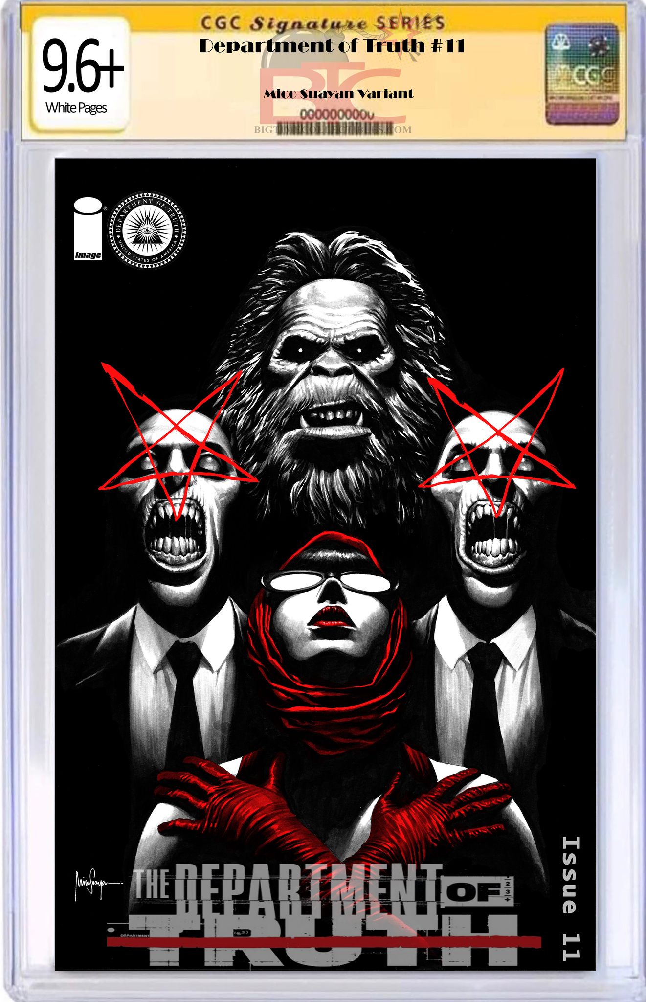 DEPARTMENT OF TRUTH #11 MICO SUAYAN EXCLUSIVE QUEEN ALBUM HOMAGE