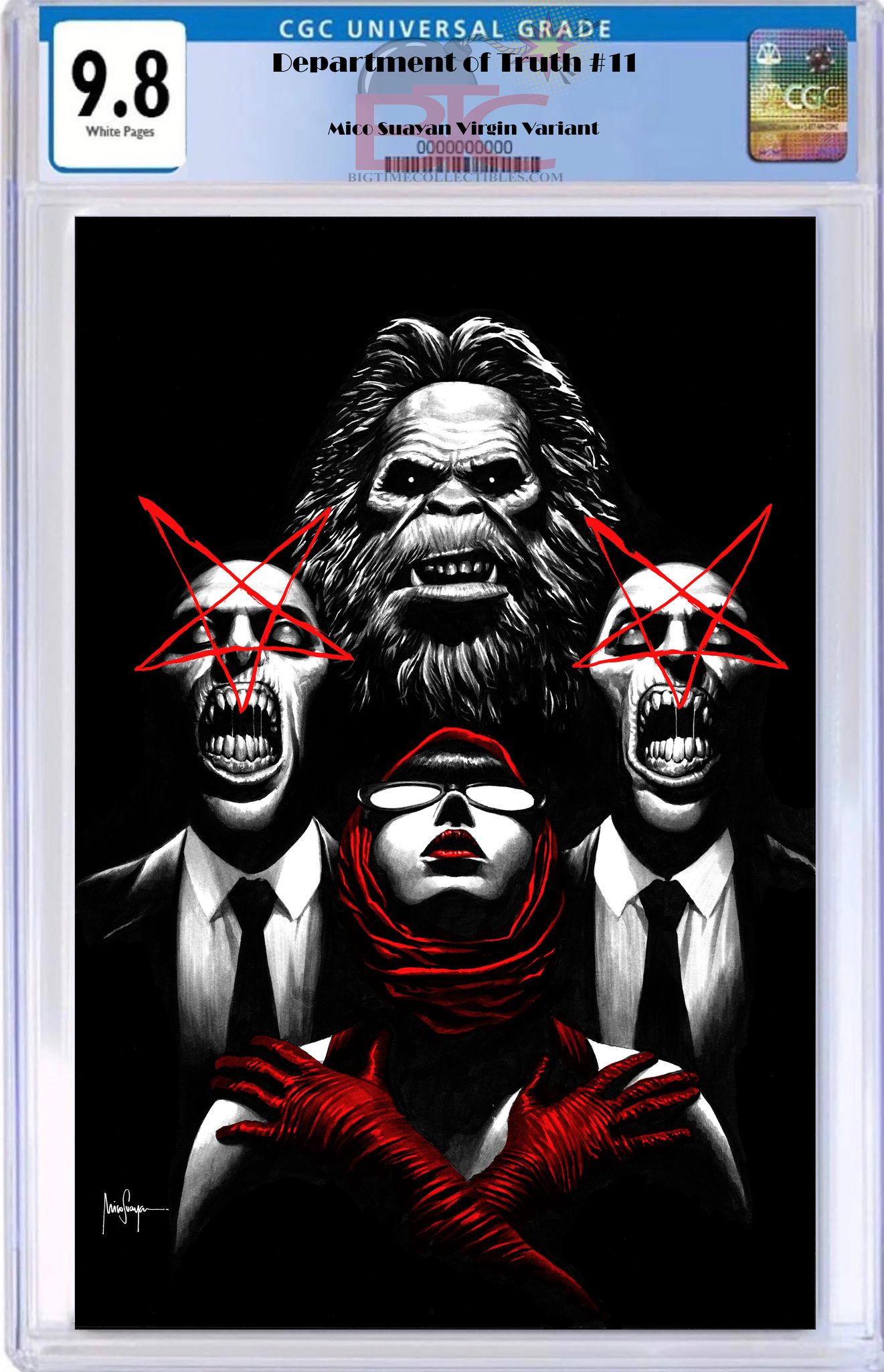 DEPARTMENT OF TRUTH #11 MICO SUAYAN EXCLUSIVE QUEEN ALBUM HOMAGE