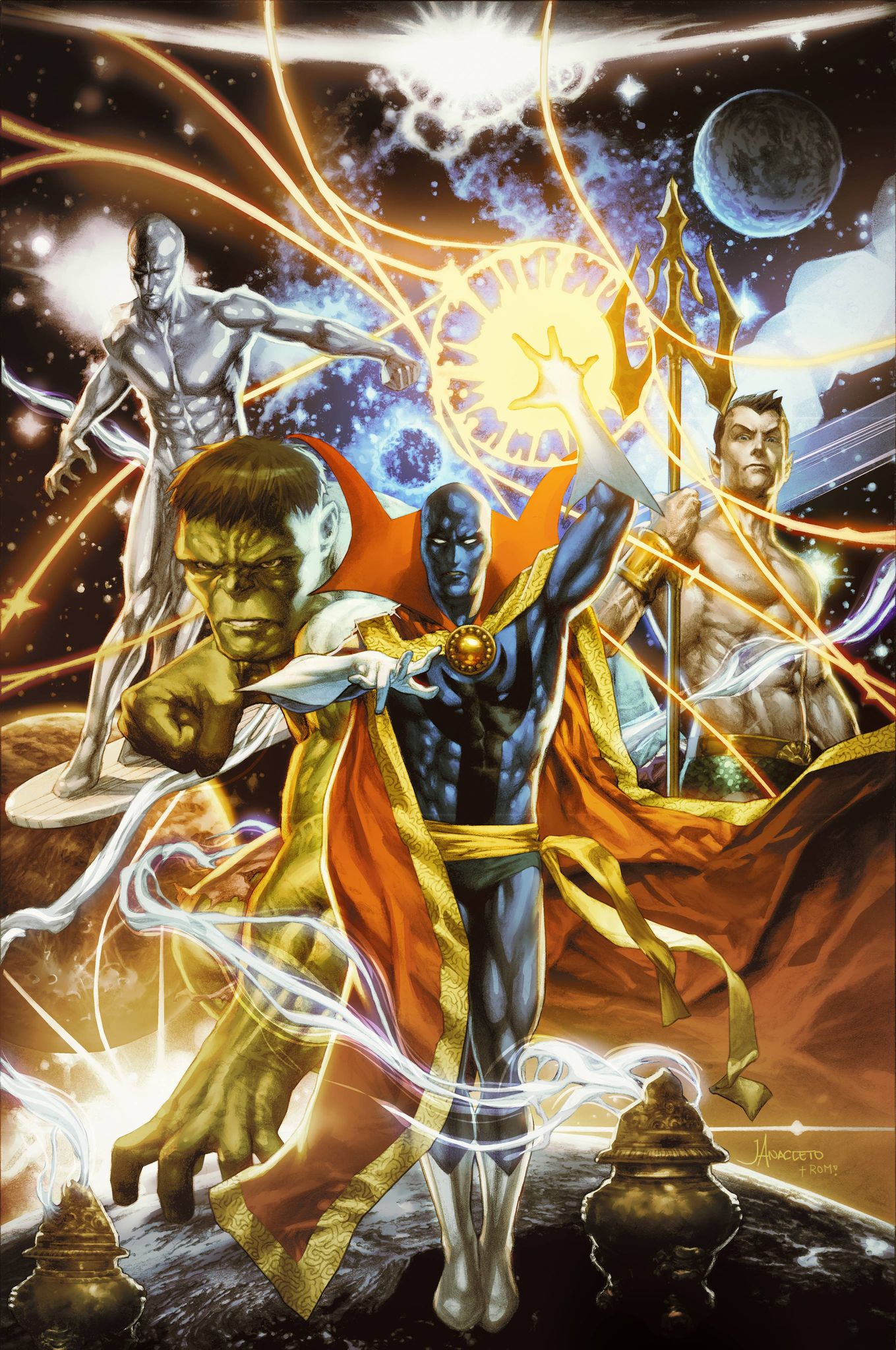 DEATH OF DOCTOR STRANGE #1 JAY ANACLETO EXCLUSIVE VIRGIN VARIANT(M23)(M145)(M147)(M72)