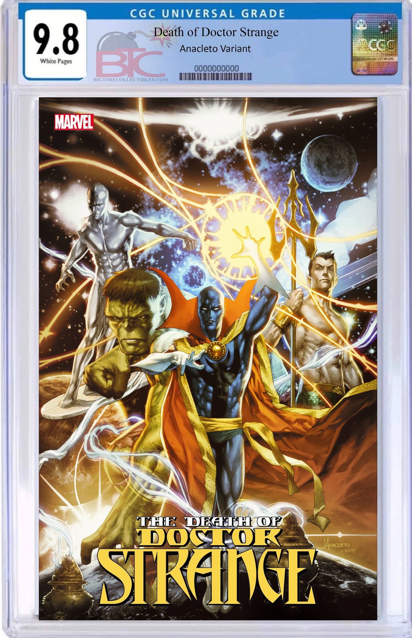 09/22/2021 DEATH OF DOCTOR STRANGE #1 JAY ANACLETO "DEFENDERS" EXCLUSIVE VARIANT OPTIONS