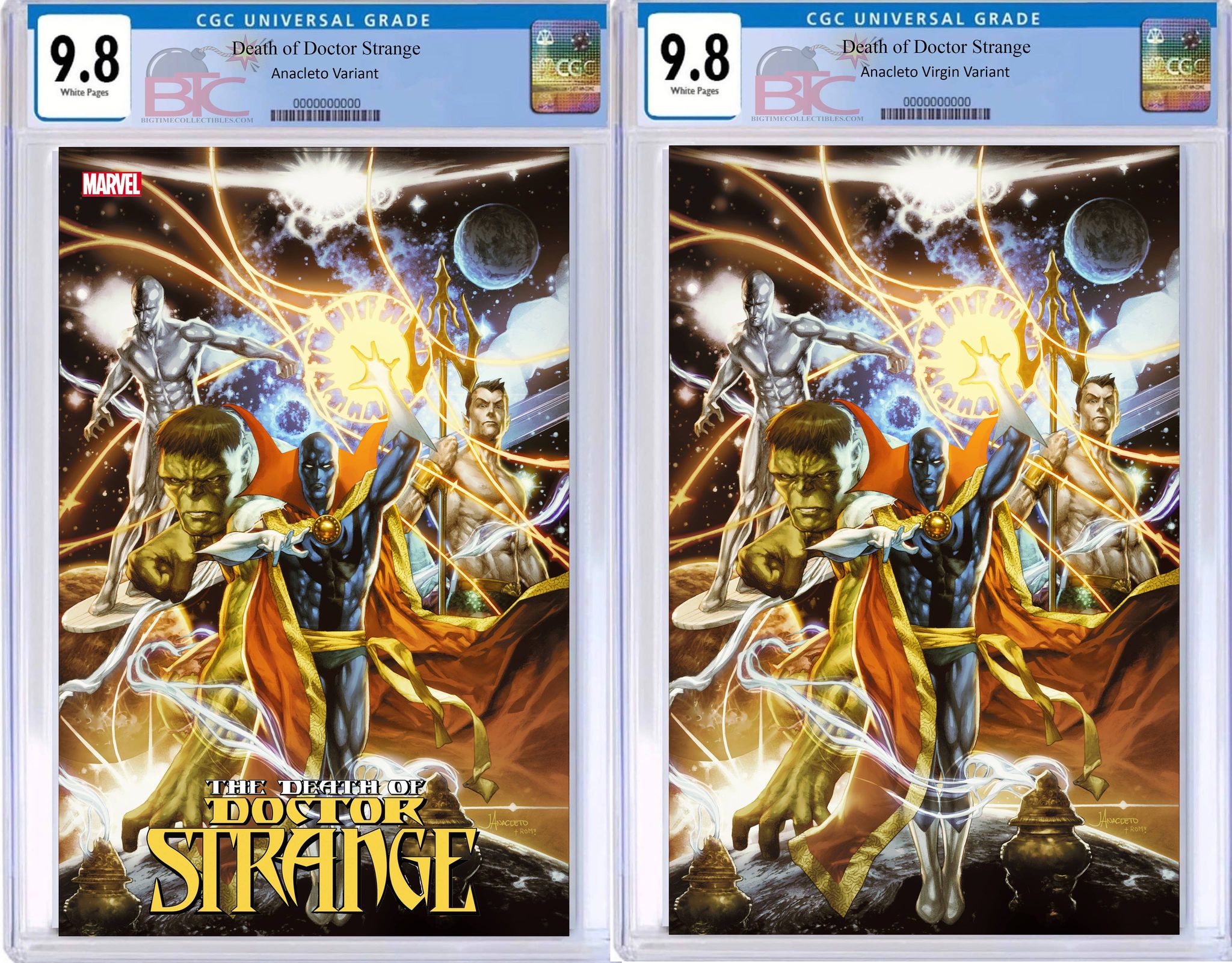 09/22/2021 DEATH OF DOCTOR STRANGE #1 JAY ANACLETO "DEFENDERS" EXCLUSIVE VARIANT OPTIONS