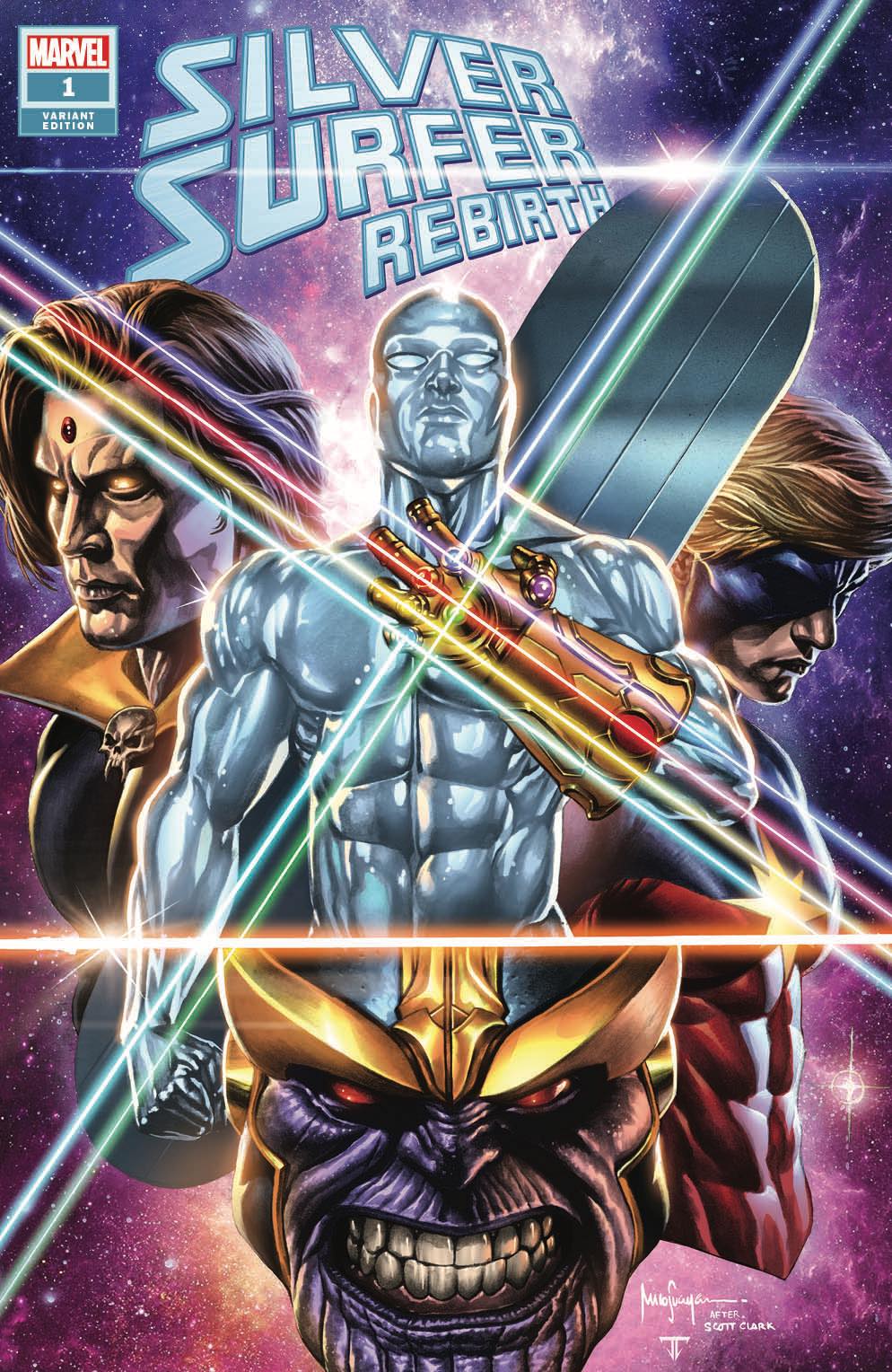 SILVER SURFER REBIRTH #1 MICO SUAYAN EXCLUSIVE VARIANT (M3)(M4)