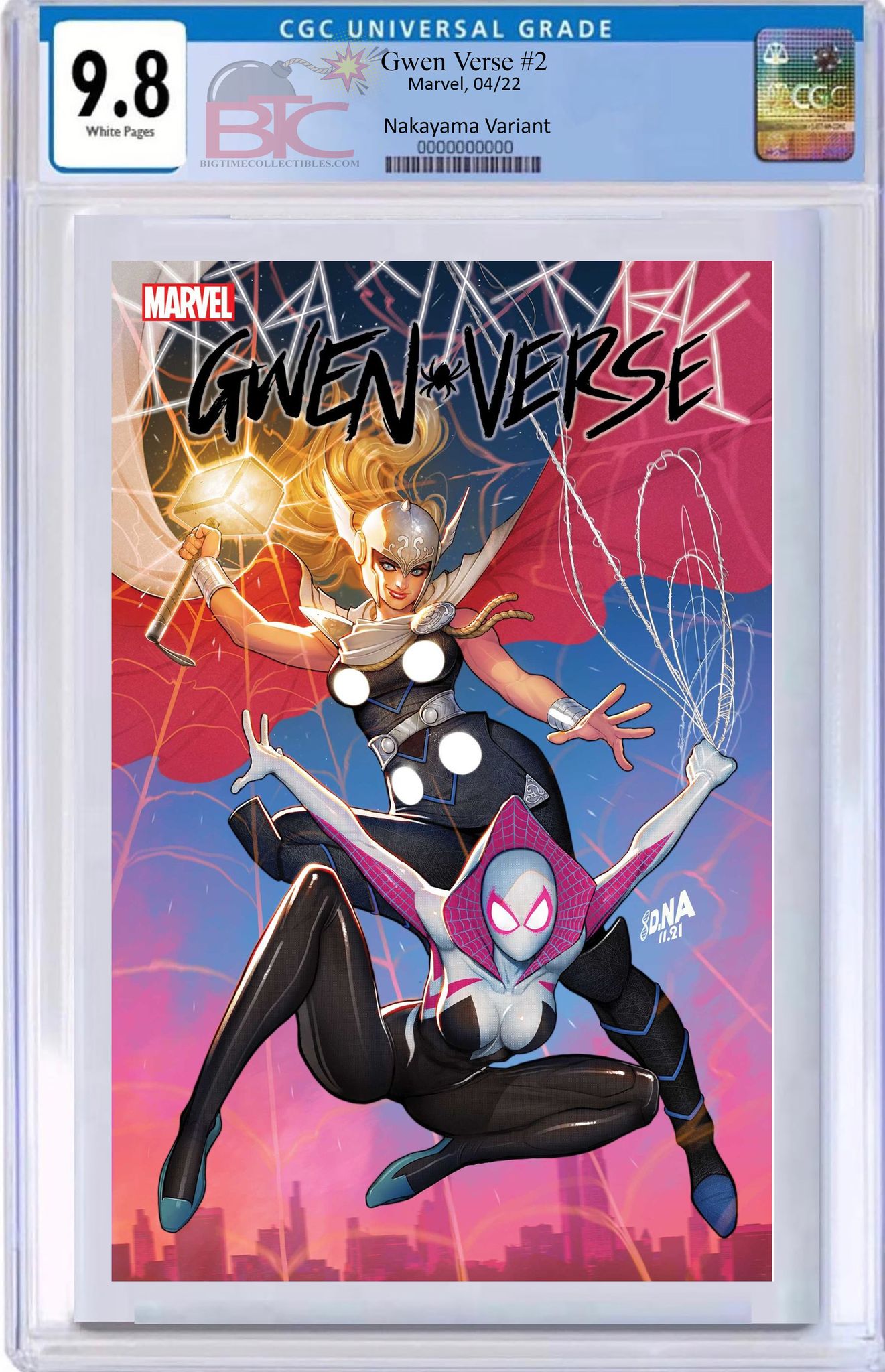 SPIDER-GWEN: GWENVERSE 2 DAVID NAKAYAMA EXCLUSIVE VIRGIN VARIANT OPTIONS (M4)