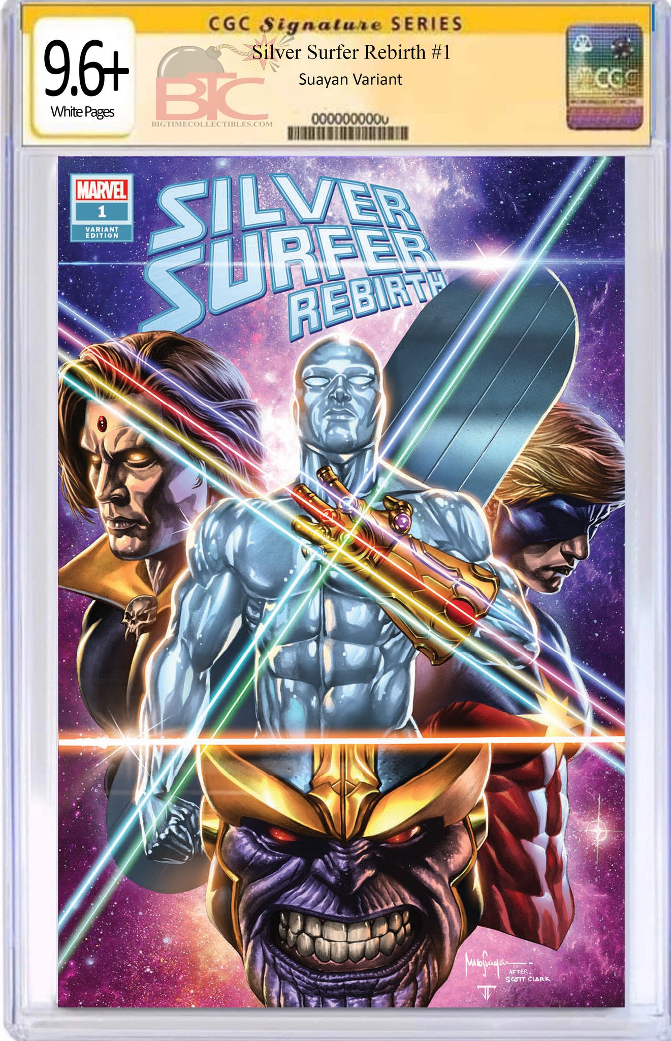 SILVER SURFER REBIRTH #1 MICO SUAYAN EXCLUSIVE VARIANT (M3)(M4)