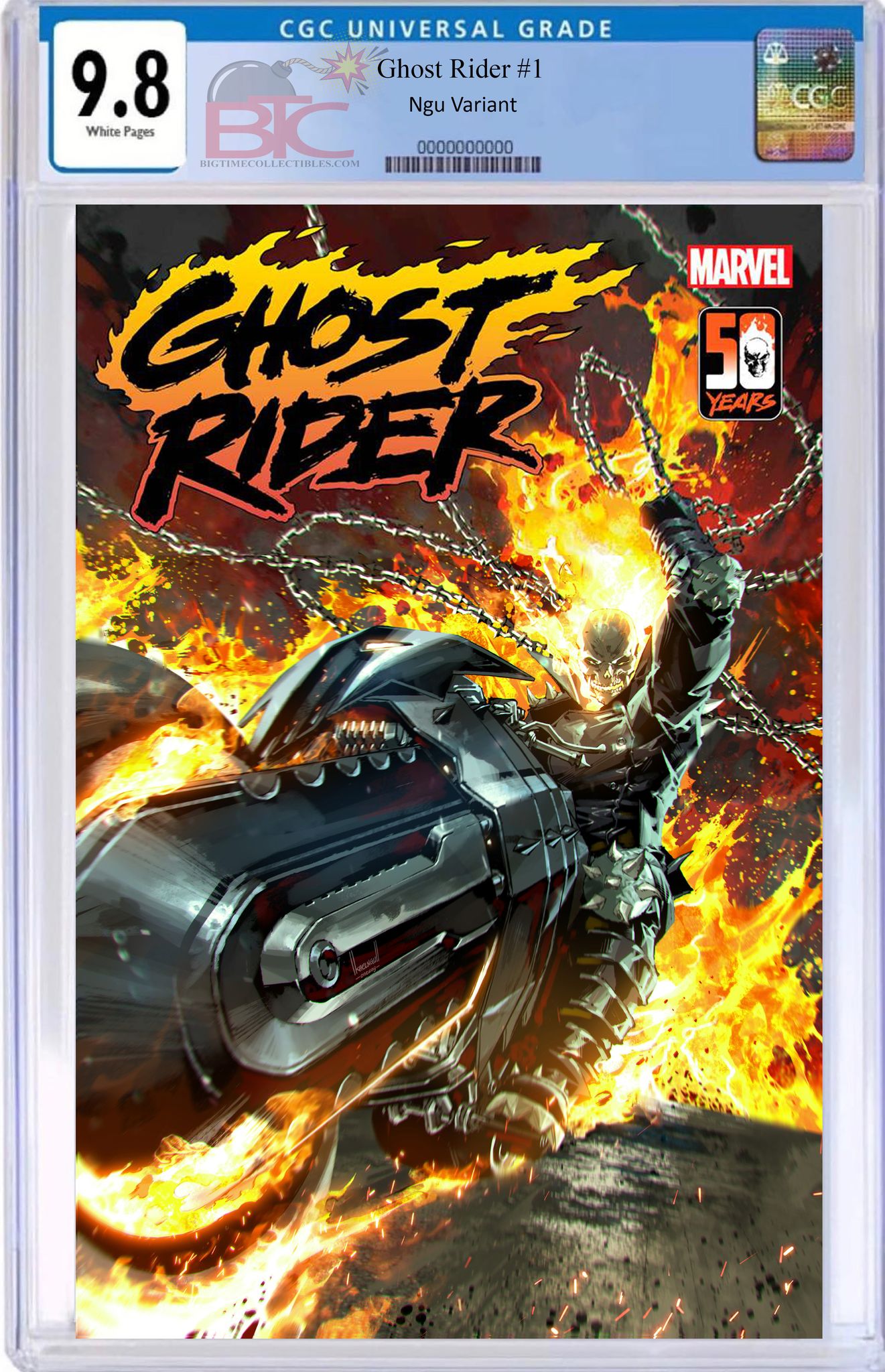 GHOST RIDER #1 KAEL NGU EXCLUSIVE VIRGIN VARIANT OPTIONS