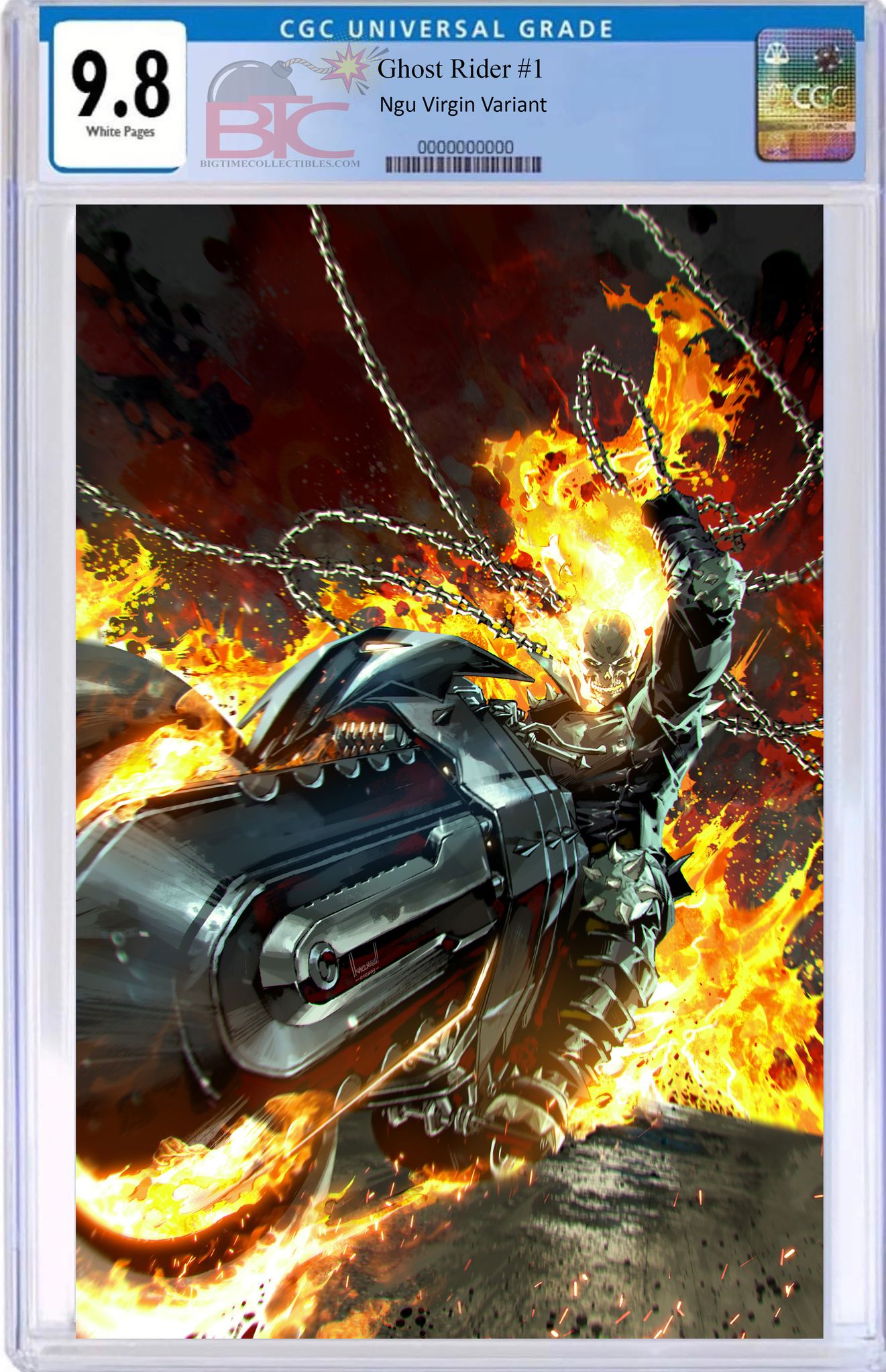 GHOST RIDER #1 KAEL NGU EXCLUSIVE VIRGIN VARIANT OPTIONS