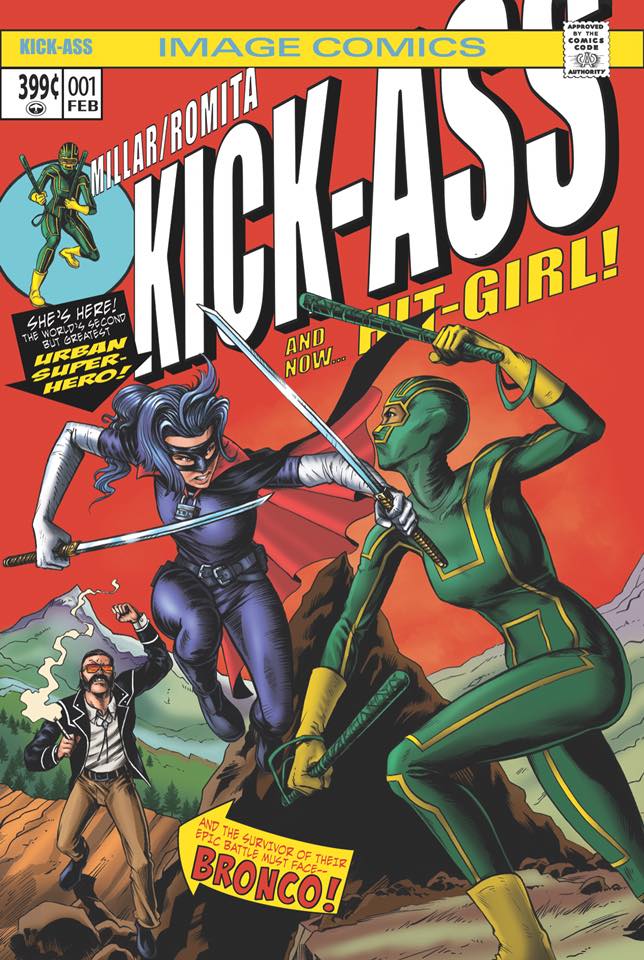 KICK-ASS #1 MIKE ROOTH EXCLUSIVE HULK181 HOMAGE