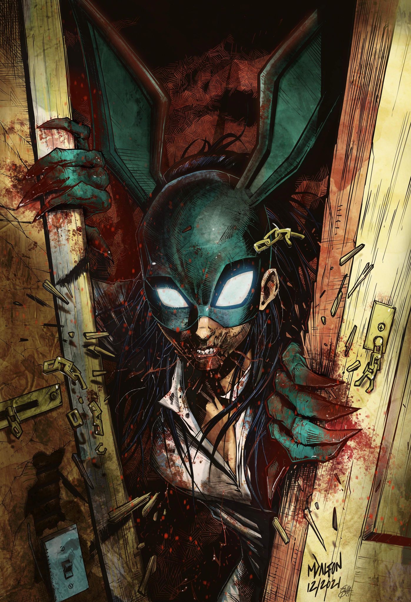 05/11/2022 BUNNY MASK HOLLOW INSIDE #1  CELINA & MATT DALTON EXCLUSIVE VIRGIN VARIANT OPTIONS