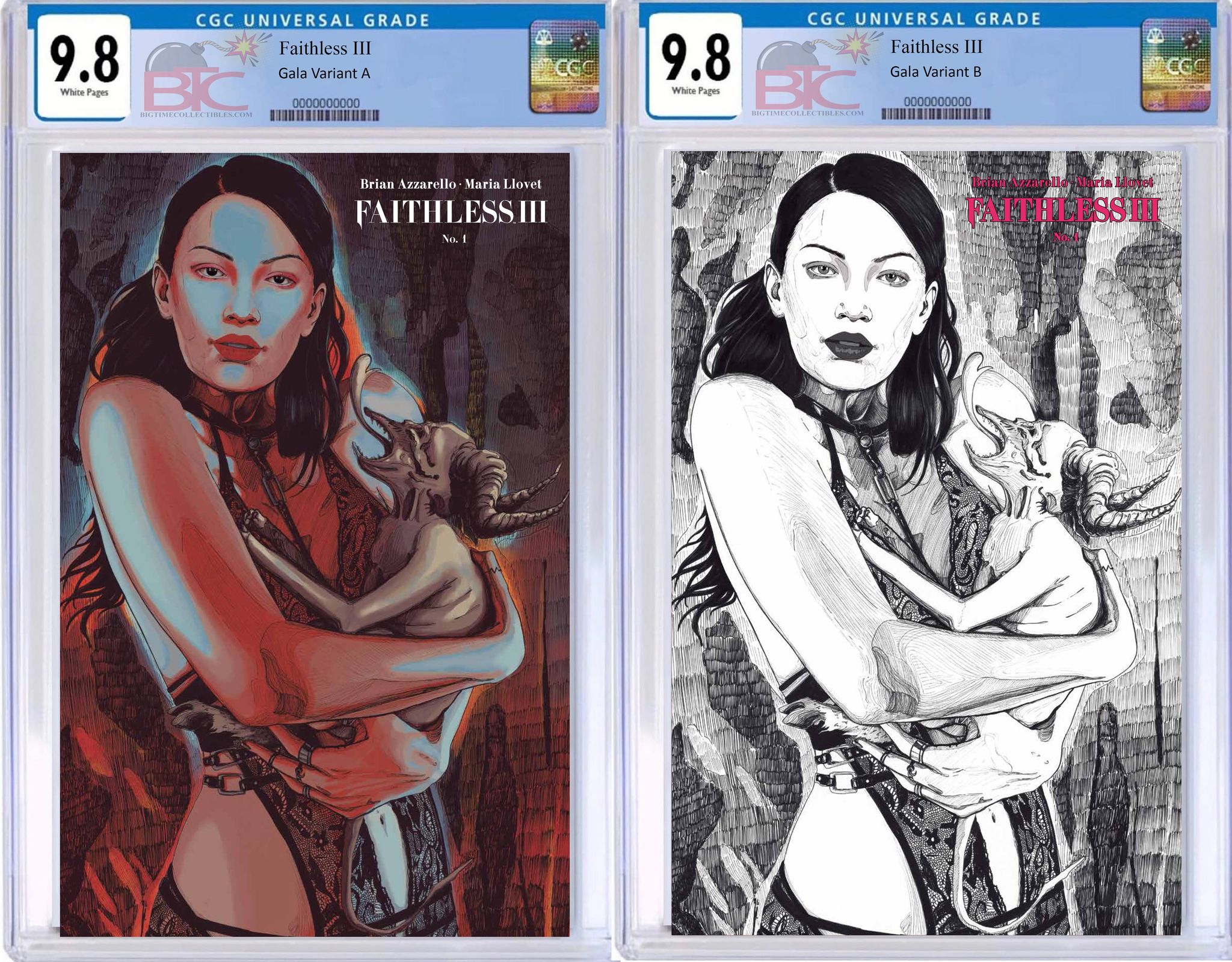 02/09/2022 FAITHLESS III #1 INGRID GALA EXCLUSIVE VARIANT OPTIONS