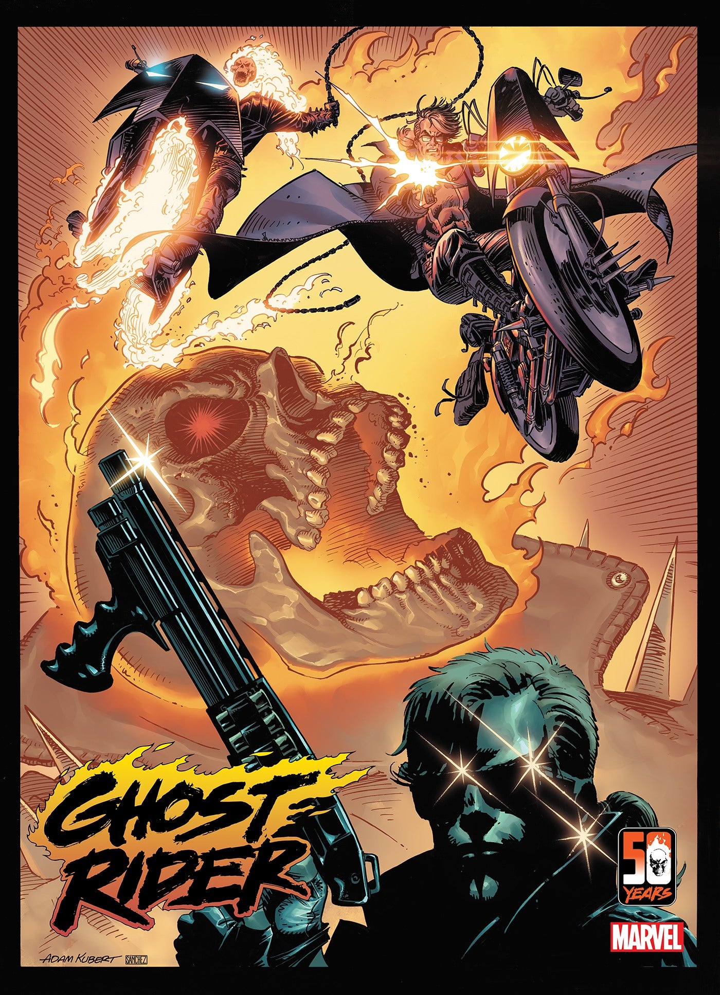 02/23/2022 GHOST RIDER #1 KUBERT 1:100 HIDDEN GEM VAR