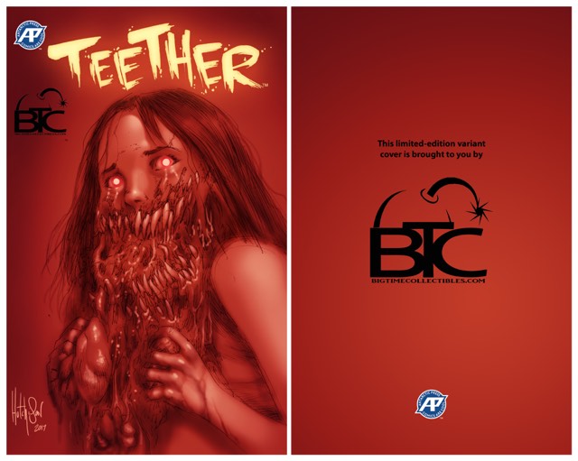 TEETHER #1 BTC BURNING VARIANT EXCLUSIVE COVERS(I17)