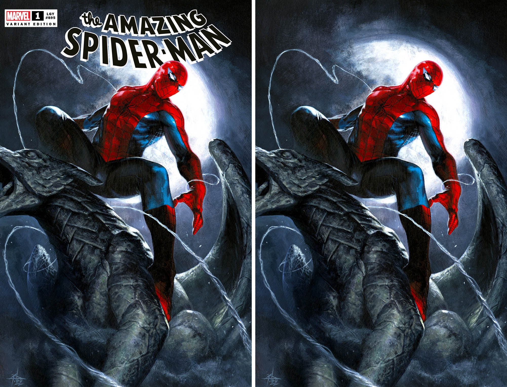 AMAZING SPIDER-MAN 1 GABRIELE DELL'OTTO EXCLUSIVE VARIANT OPTIONS