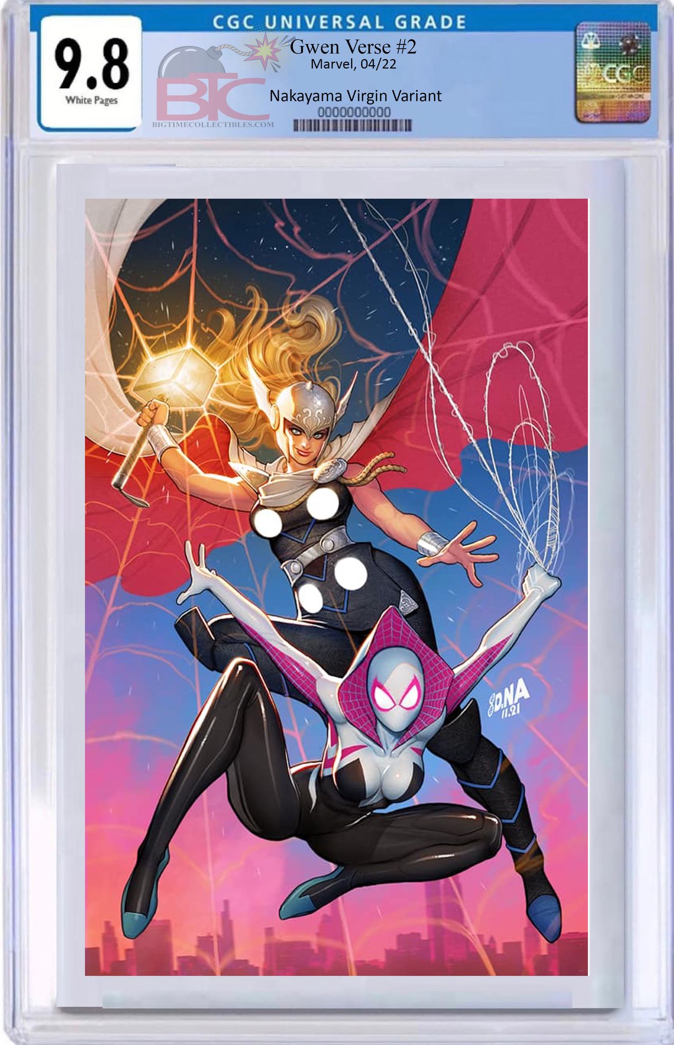 SPIDER-GWEN: GWENVERSE 2 DAVID NAKAYAMA EXCLUSIVE VIRGIN VARIANT OPTIONS (M4)