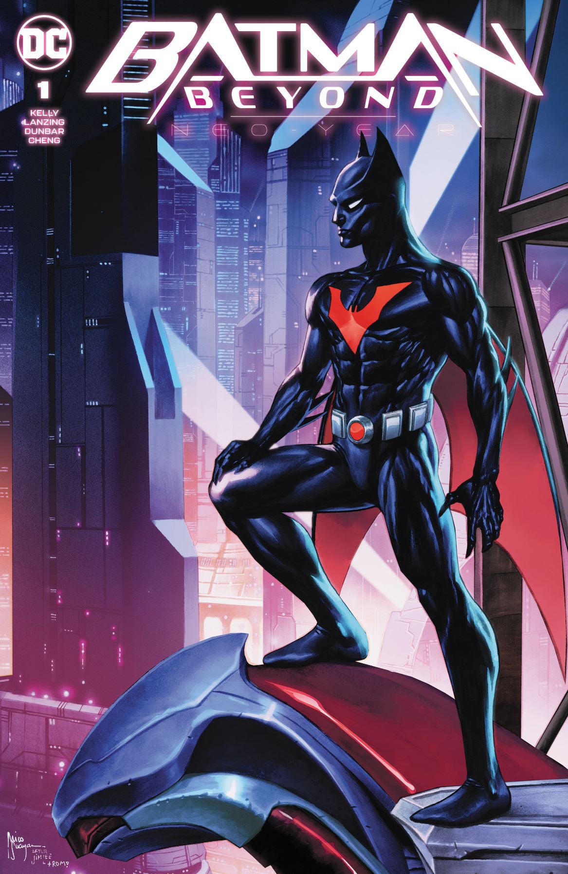 BATMAN BEYOND NEO-YEAR #1 BATMAN'89 #1 SUPERMAN '78 #1 MICO SUAYAN HOMAGE 3-PACK TRADE DRESS
